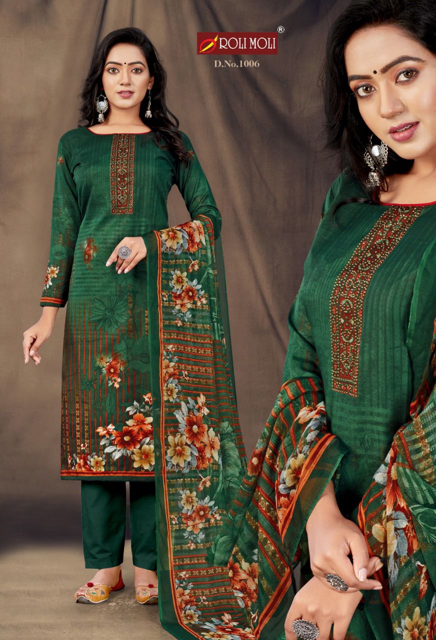 Roli Moli Mallika 8 Exclusive Daily Wear Cotton Printed Designer Dress Material Collection